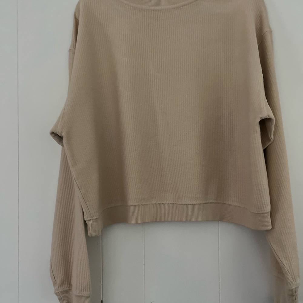 Unwind by League 30A Watercolor FL Women’s Cream Sweatshirt Size XLarge - Picture 12 of 16